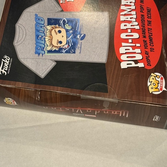 Marvel Wandavision Funko Pop gray graphic Pietro Maximoff SS Size Medium T-Shirt - Picture 3 of 3